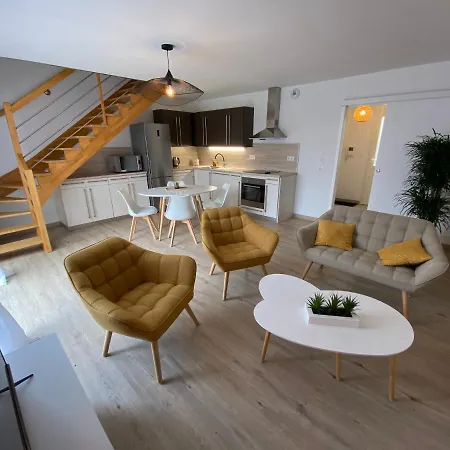 Apartamento Maison En Duplex 80m² Jardin Terrasse Saint-Julien-les-Villas